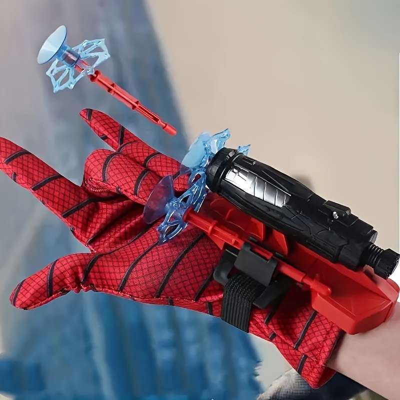 1pcs Kids Toy Spider Web Launcher Spider Web Shooting Gloves Set Creative Toys