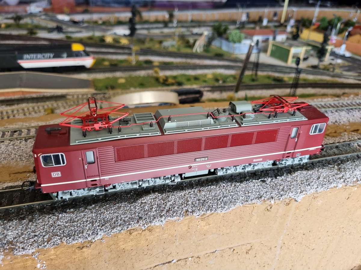 VO Roco 79315 Elecric Locomotive 155 070 6 DB. HO Scale DCC with sound.