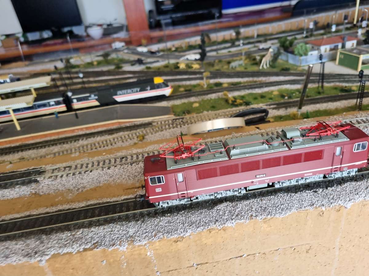 VO Roco 79315 Elecric Locomotive 155 070 6 DB. HO Scale DCC with sound.