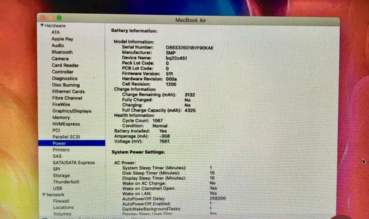 Apple MacBook Air 2013 Core-i5 (Good condition)