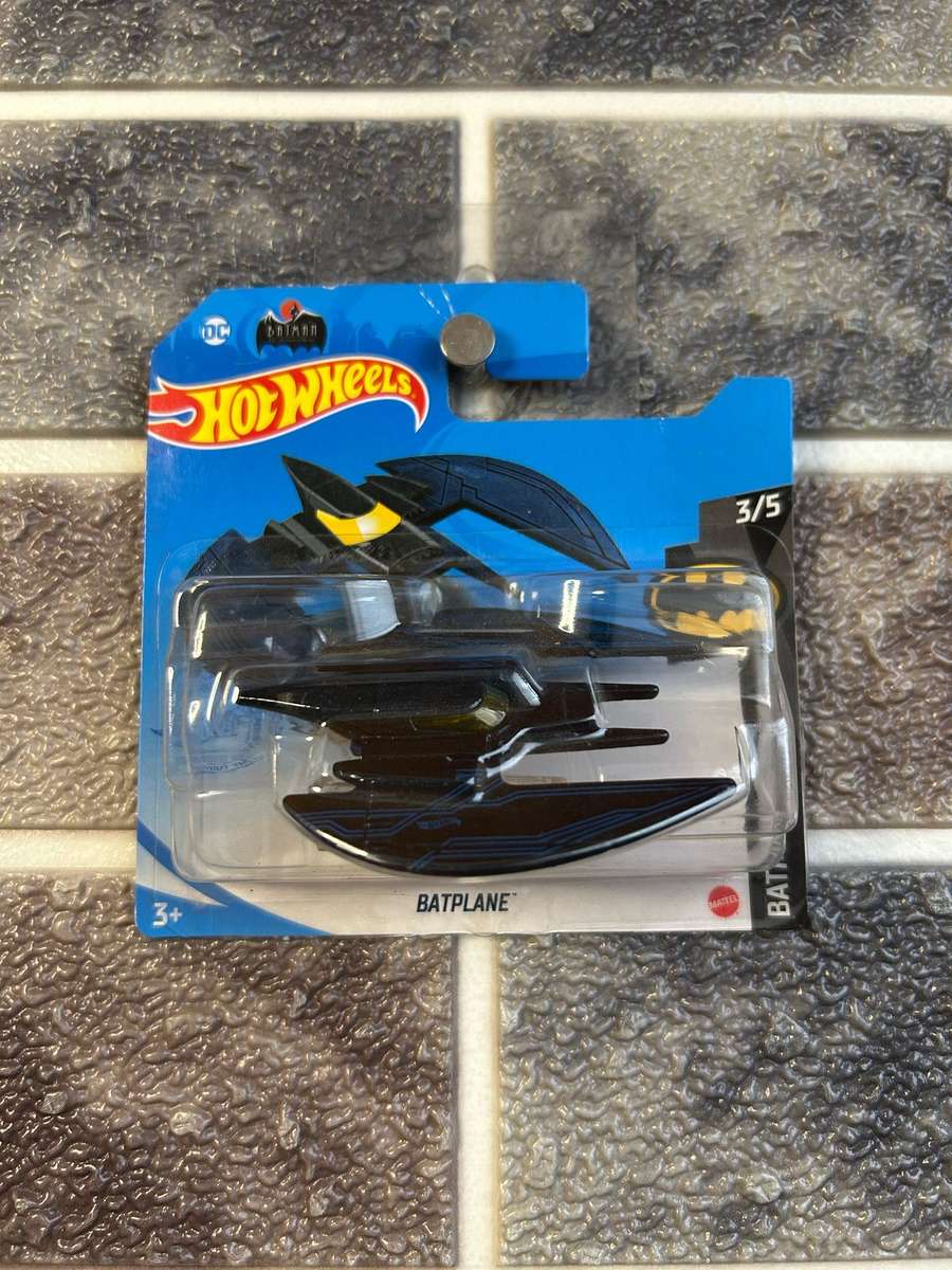 Hot Wheels - Batplane 3-5 "Black-Blue"