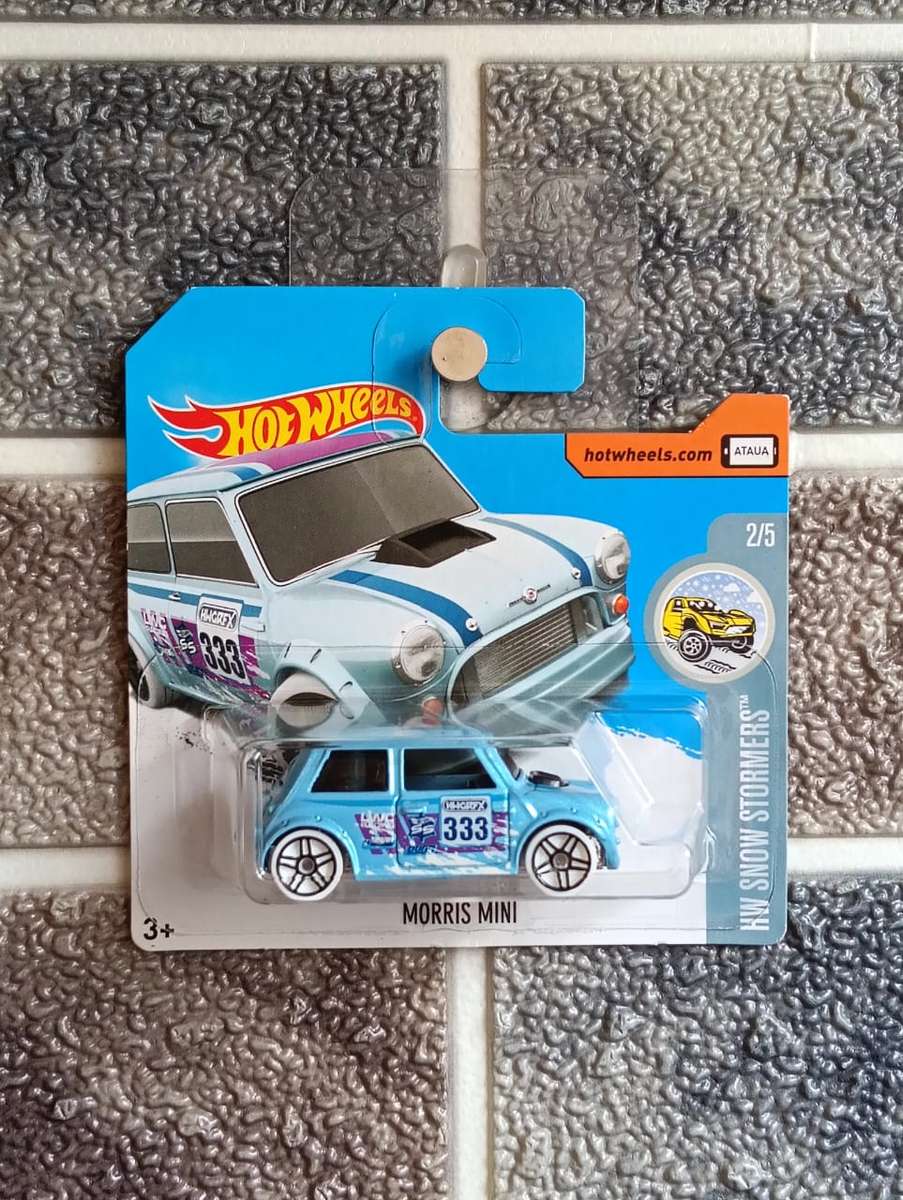 Hot Wheels - Morris Mini 2/5 Light Blue
