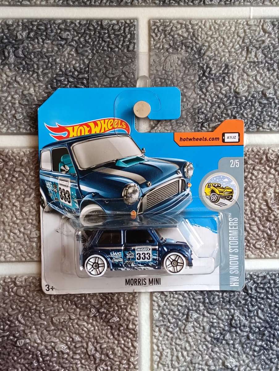 Hot Wheels - Morris Mini 2/5 Dark Blue
