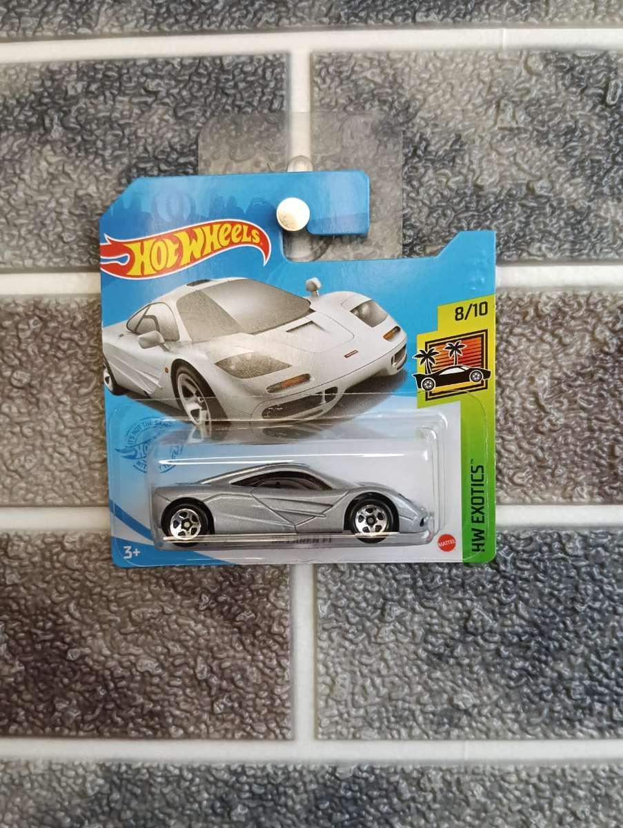 Hot Wheels McLaren F1 Silver