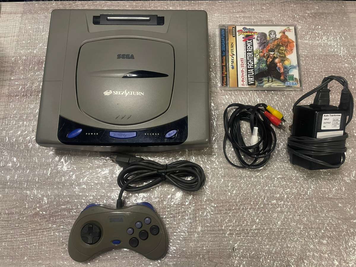 Sega Saturn Console + Virtua fighter remix ( NTSC/J ) (Pre-owned)