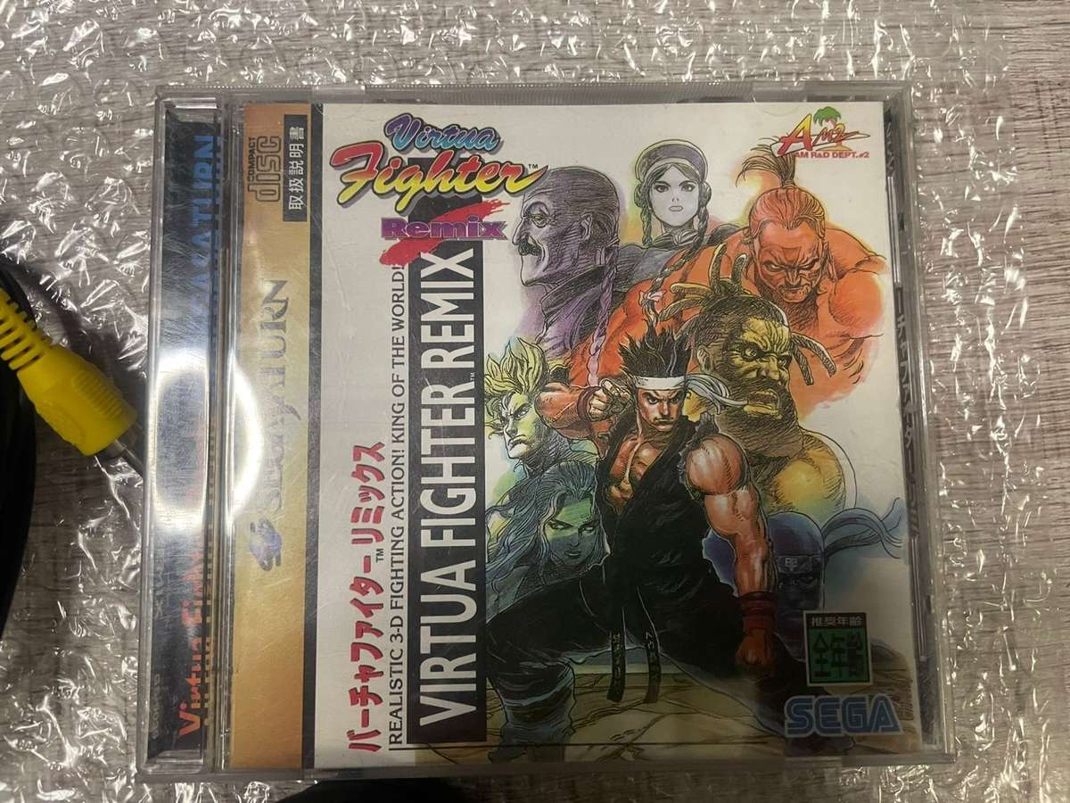 Sega Saturn Console + Virtua fighter remix ( NTSC/J ) (Pre-owned)