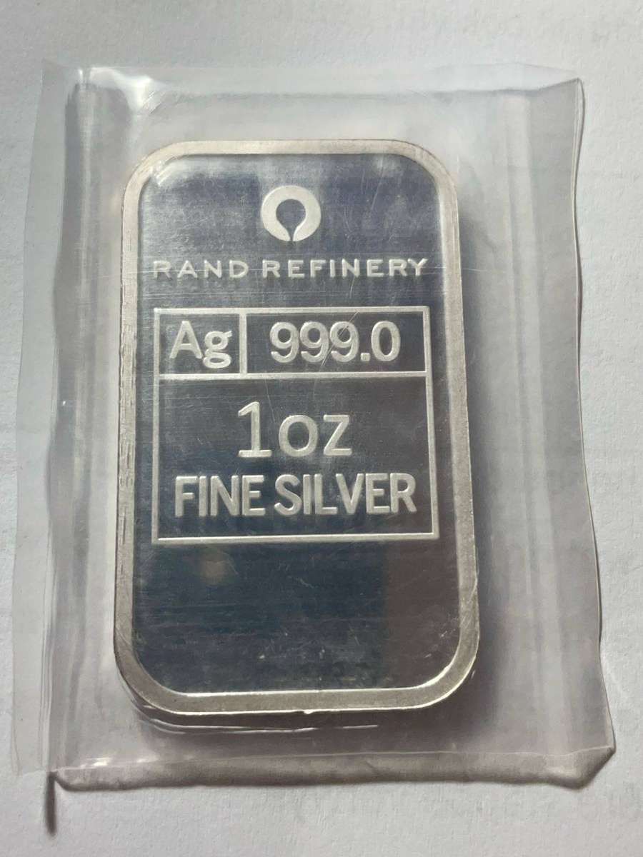 Rand Refinery 1 Oz Silver Bar