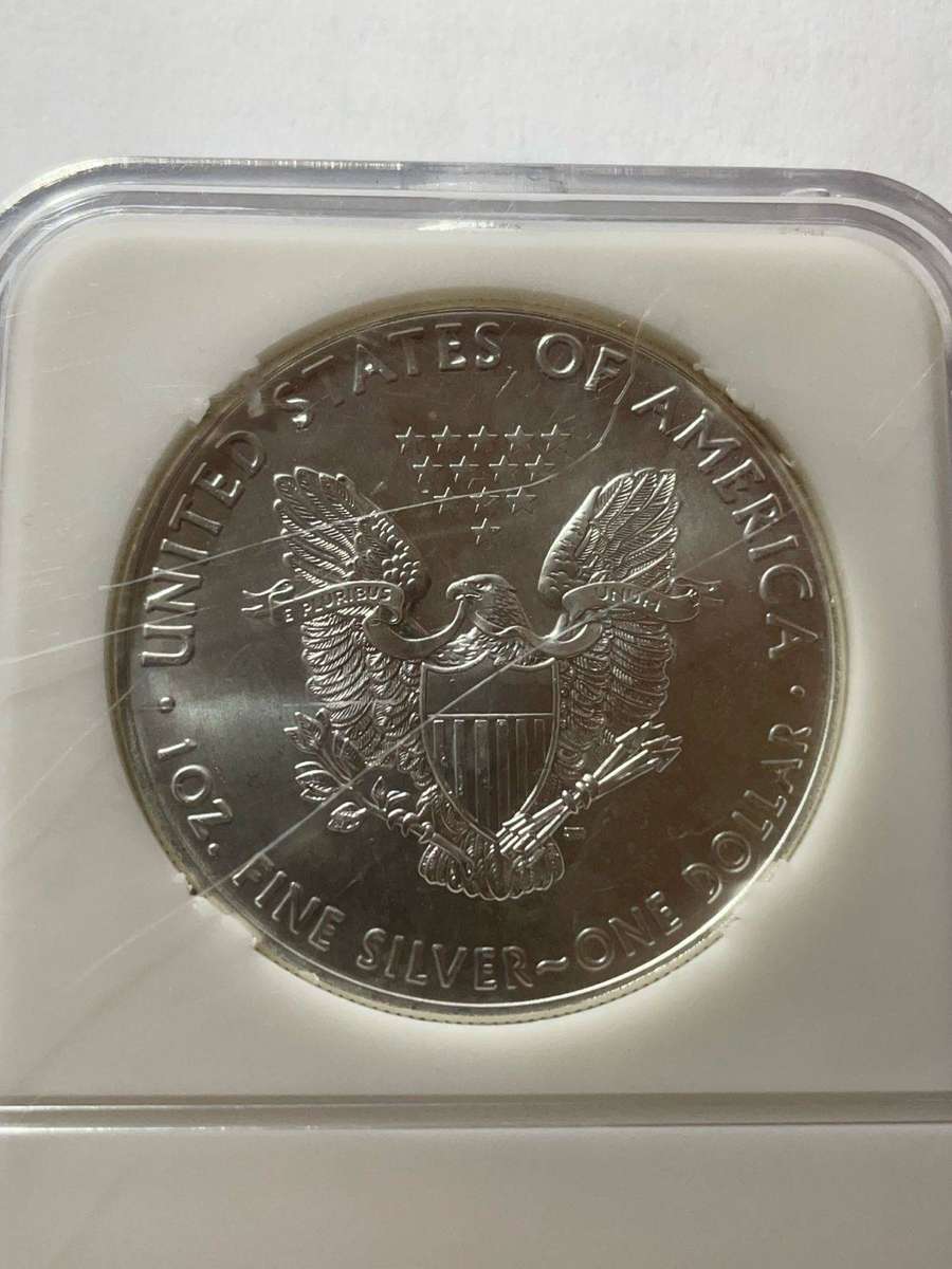 USA 1 OZ FINE SILVER - USA ONE DOLLAR