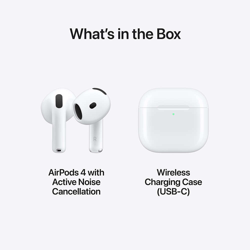 Apple Airpods 4 with Active Noise Cancelling