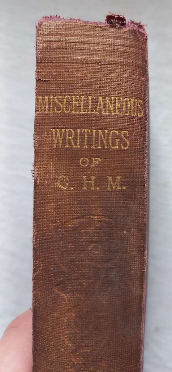 3 book Antique Religious Texts Collection (Pre-1900) by Charles Henry Mackintosh (C.H.M.)