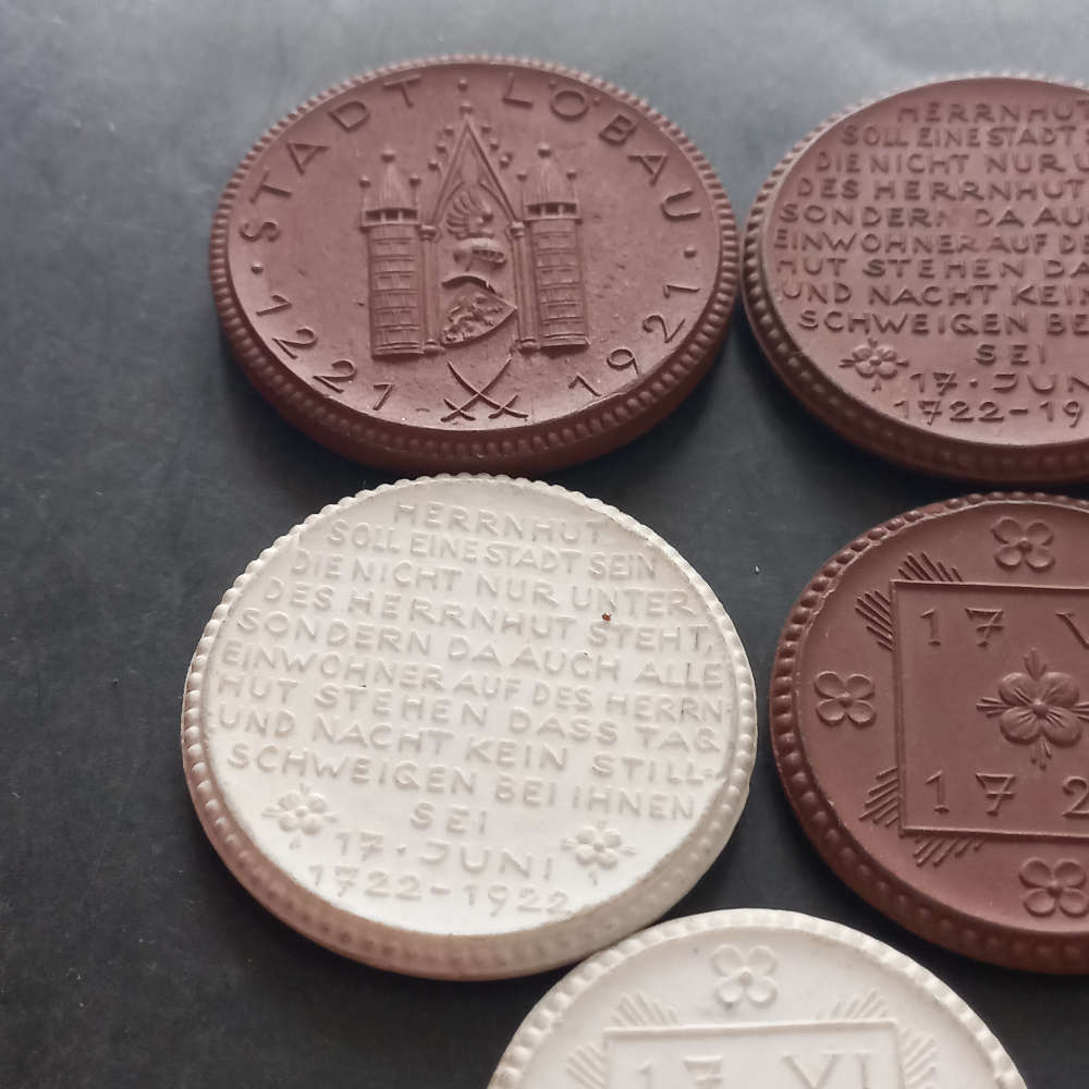 **Rare** German 1921/2 Porcelain Medal collection