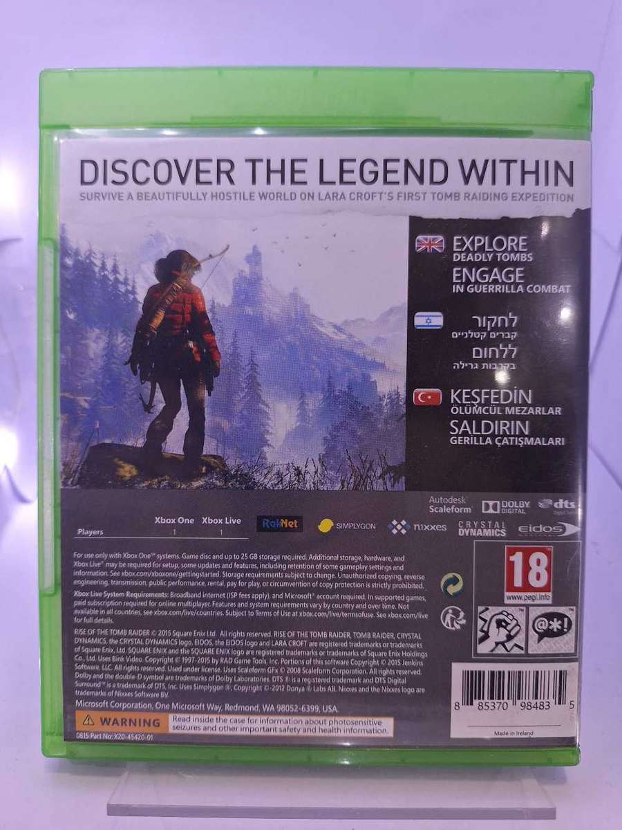 Rise Of The Tomb Raider (XBOX ONE)
