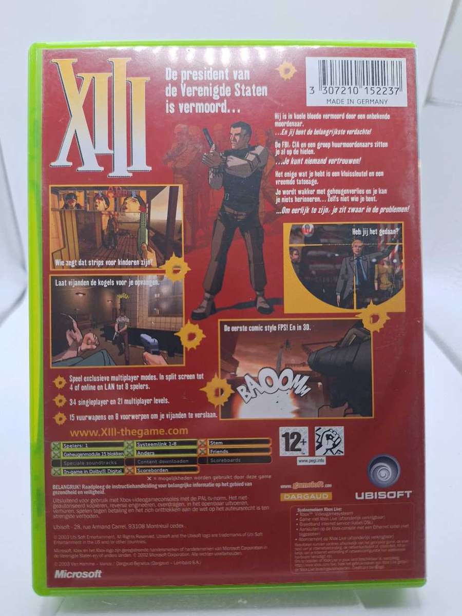 XIII / Thirteen (XBOX OG)