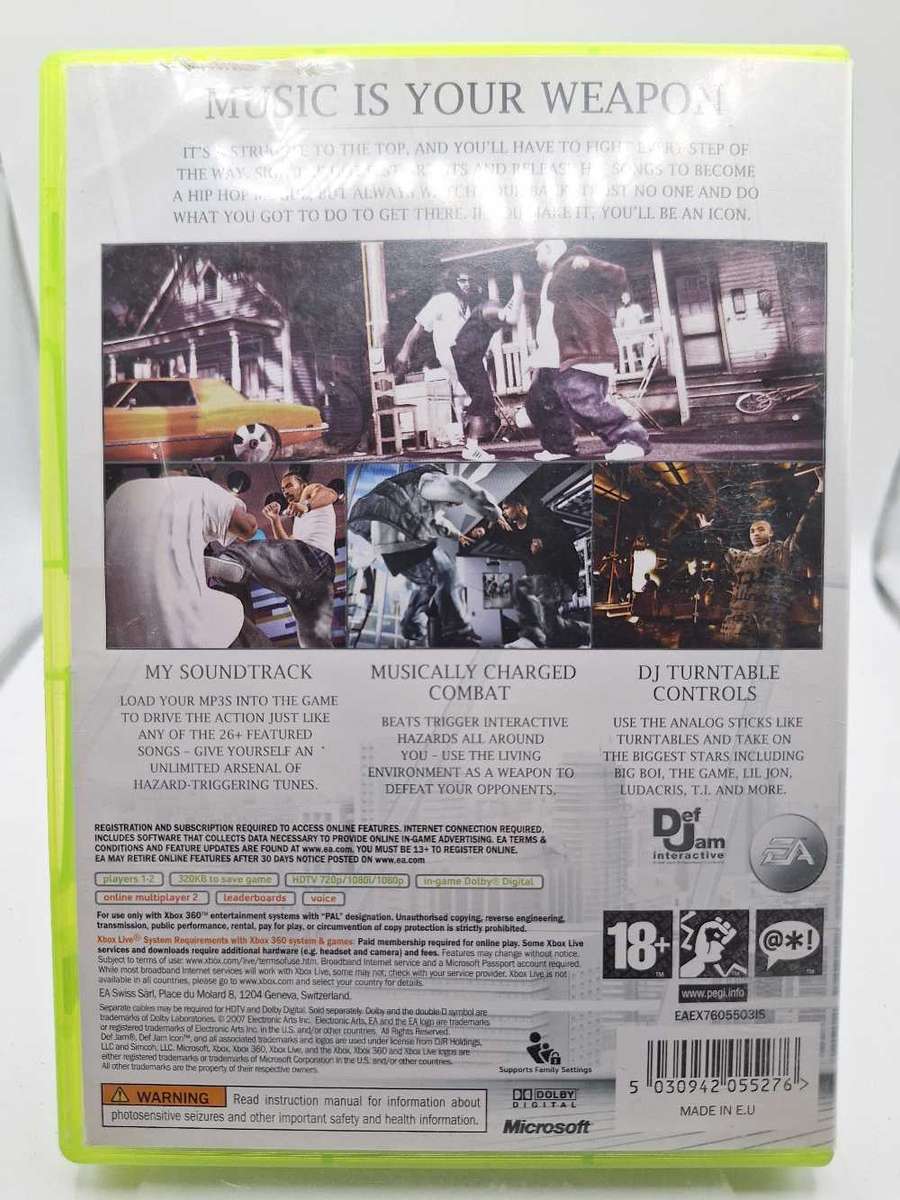 Def Jam: Icon (XBOX 360)