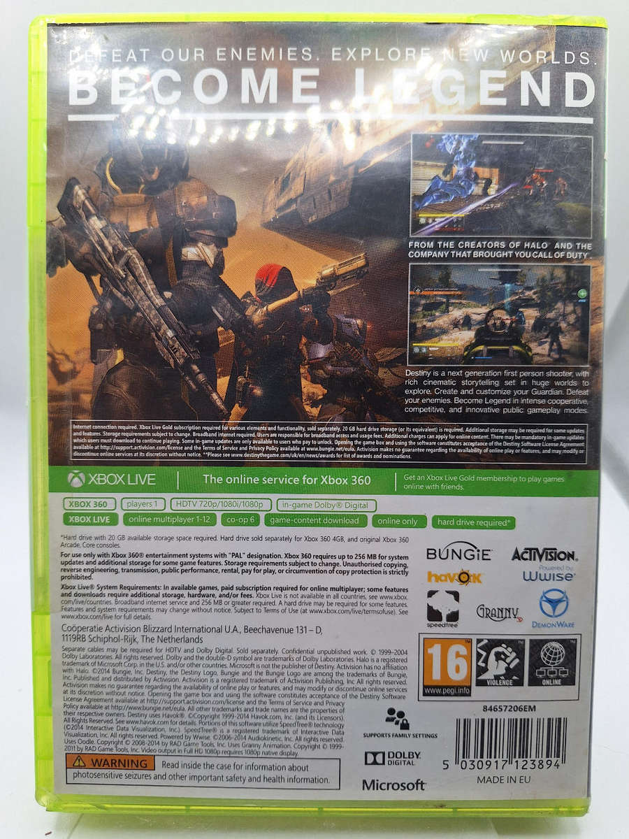 Destiny (XBOX 360]