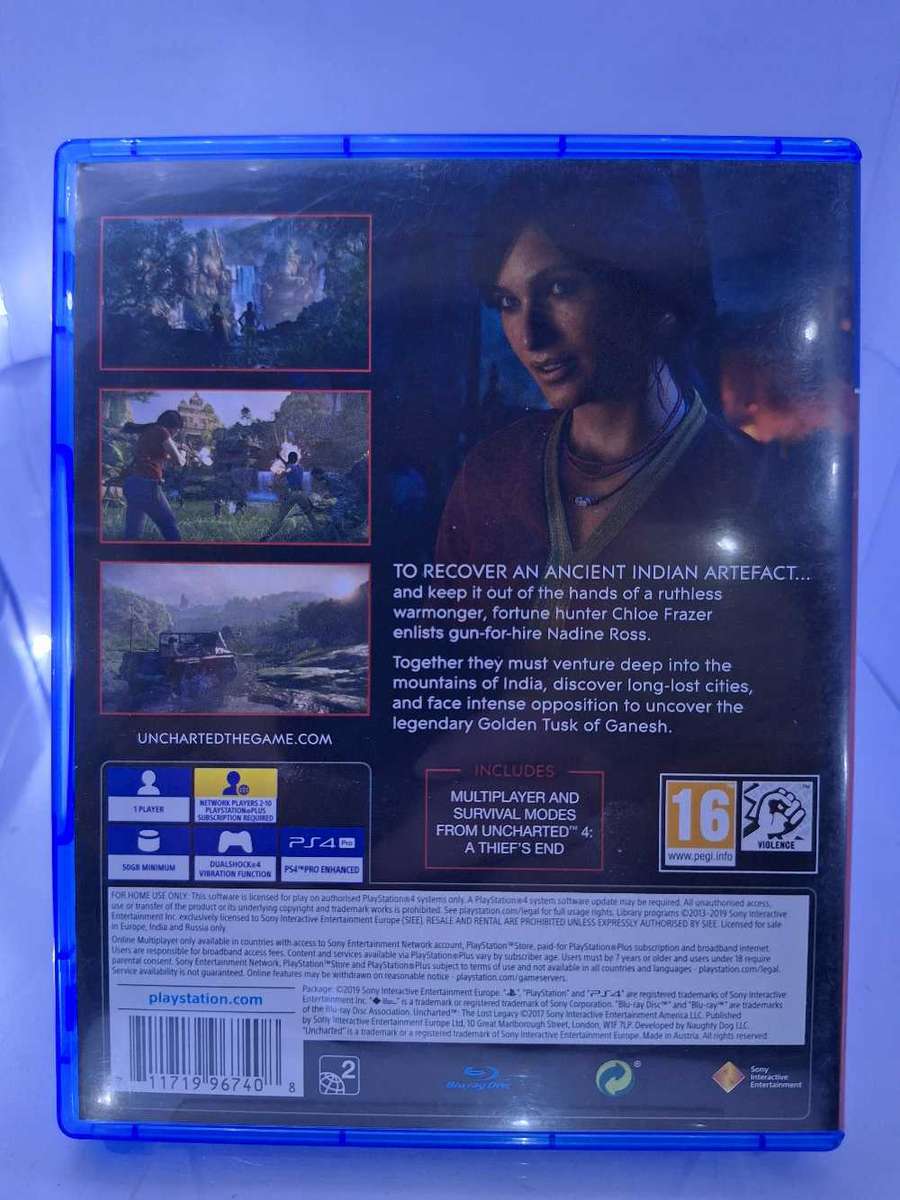 Uncharted - The Lost Legacy - Playstation Hits (PS4)