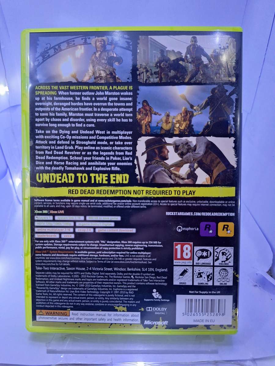 Red Dead Redemption - Undead Nightmare (XBOX 360)