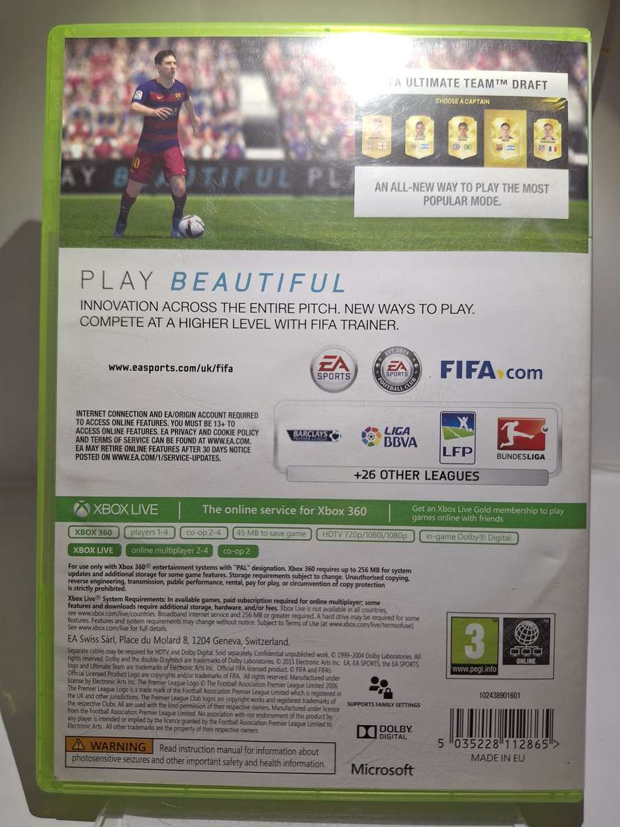 Fifa 16 (XBOX 360)
