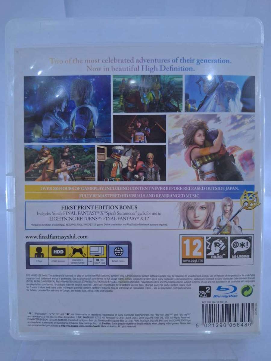 Final Fantasy: X/X-2 HD Remaster (PS3)