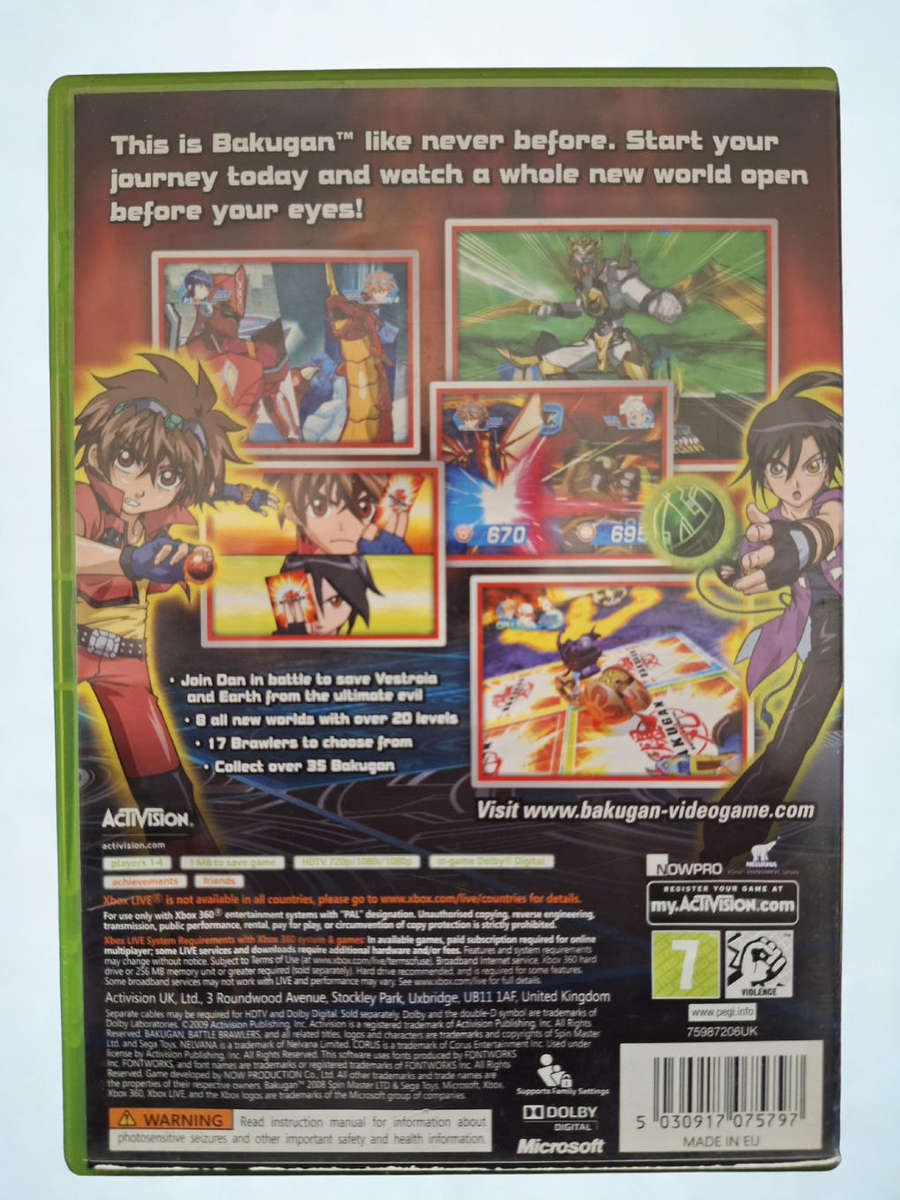 Bakugan: Battle Brawlers (XBOX 360)