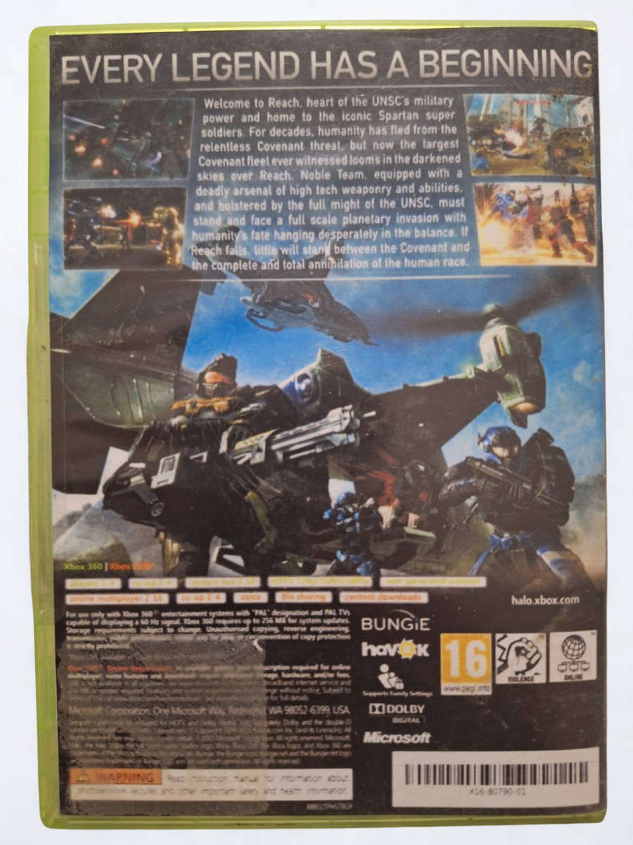 Halo Reach (XBOX 360)