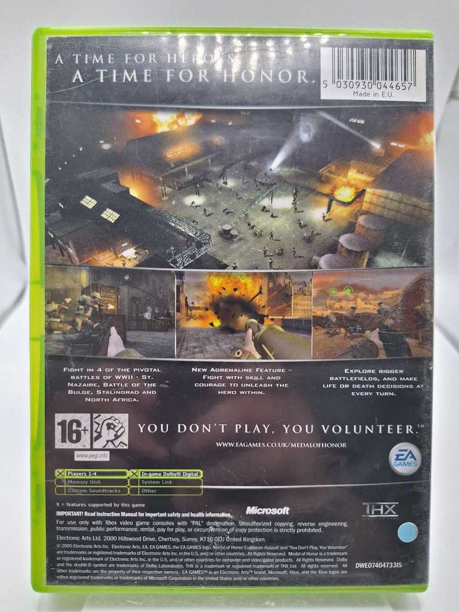 Medal of Honor: European Assault (XBOX OG)