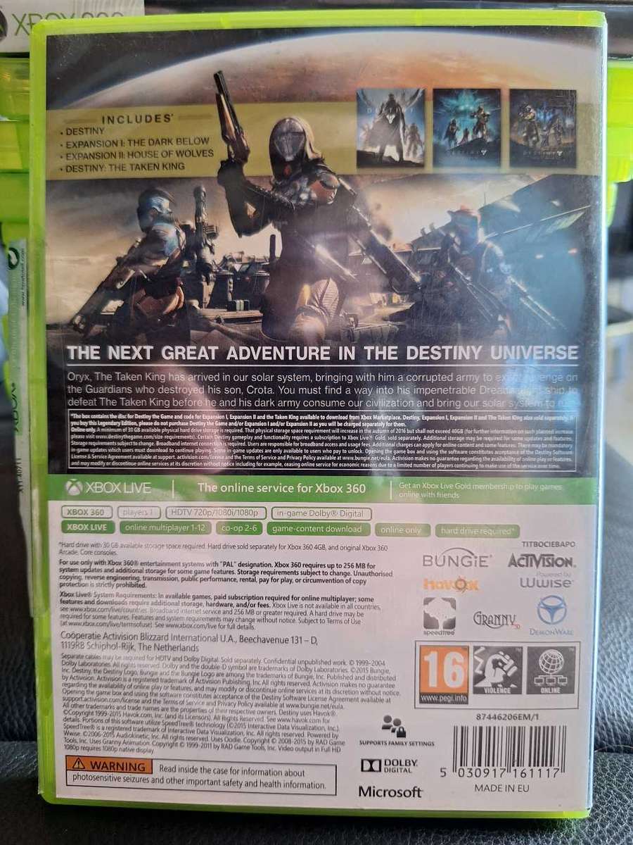 Destiny: The Taken King - Legendary Edition (XBOX 360)