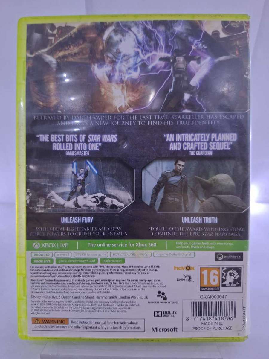 Star Wars: The Force Unleashed II - Classics (XBOX 360)