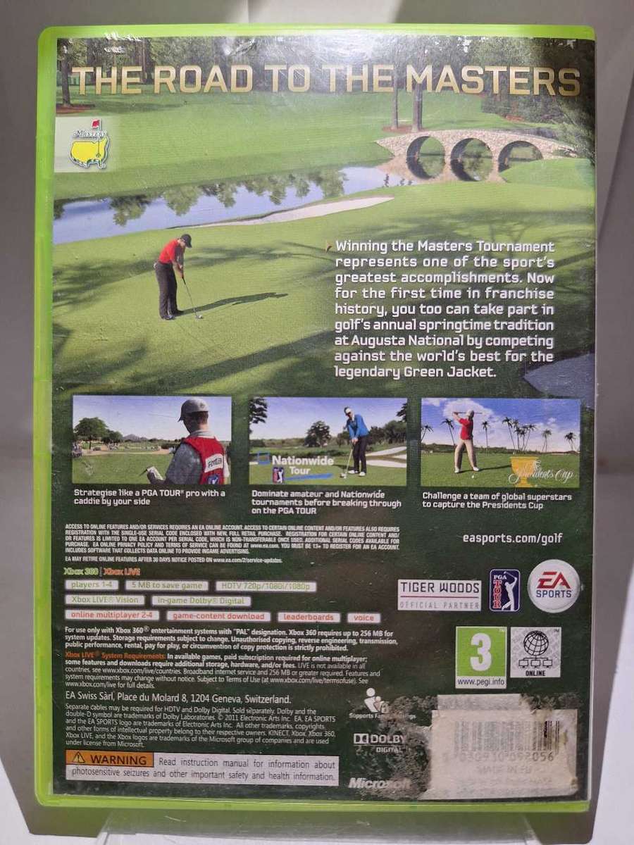EA Sports: Masters - Tiger Woods PGA Tour 12 (XBOX 360)