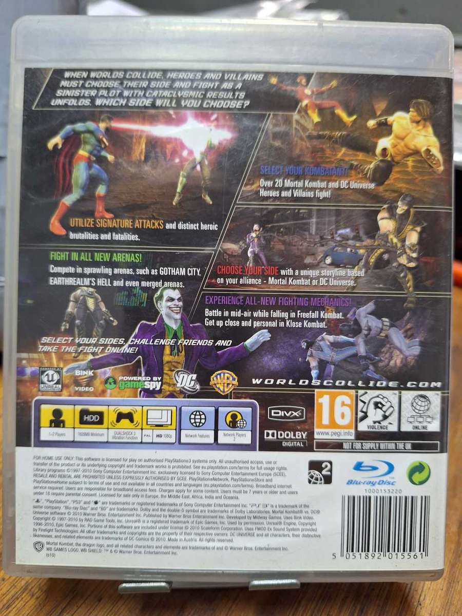 Mortal Kombat vs DC Universe (PS3)