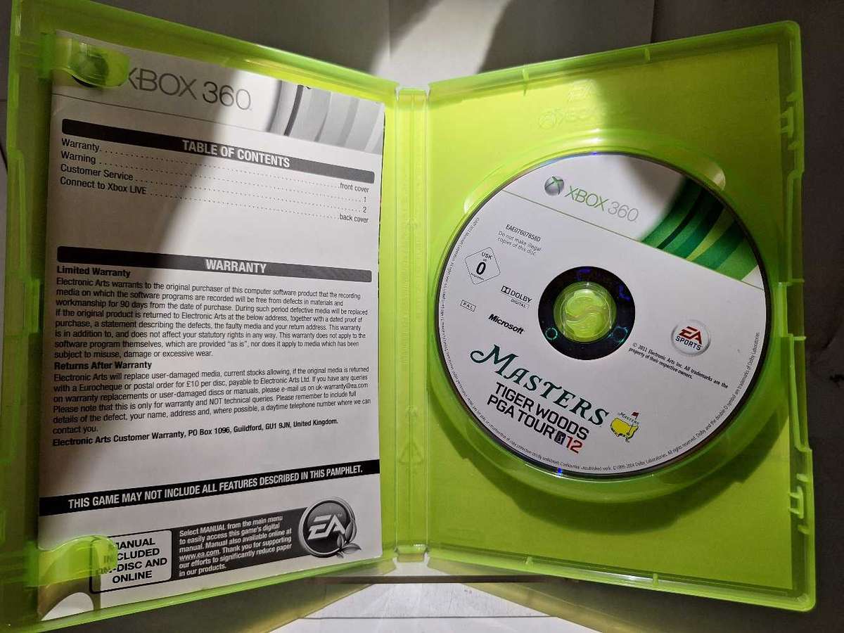 EA Sports: Masters - Tiger Woods PGA Tour 12 (XBOX 360)