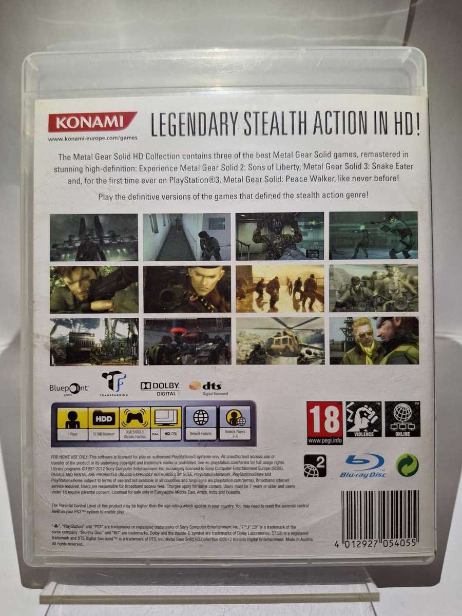 Metal Gear Solid: HD Collection (PS3)