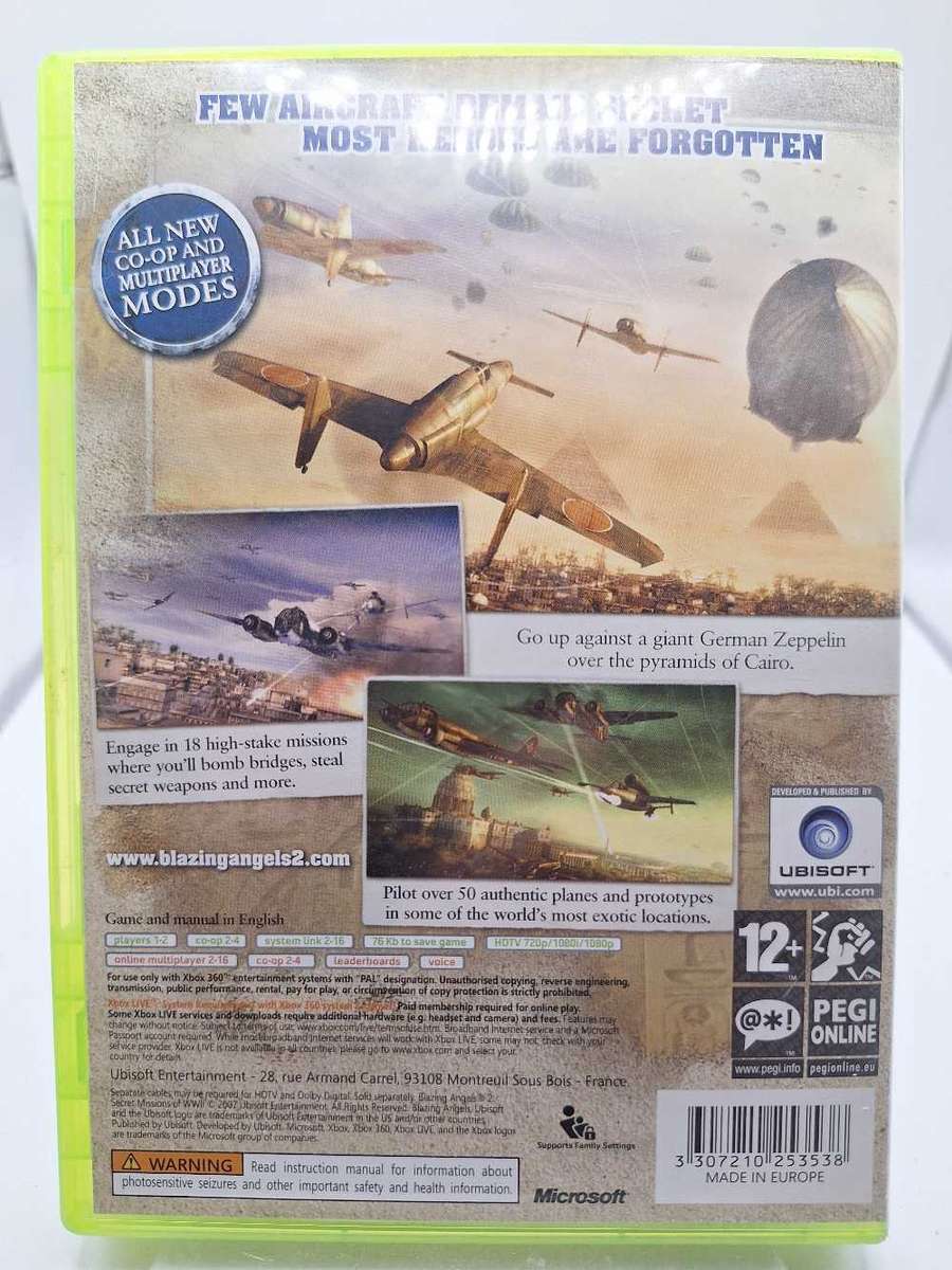 Blazing Angels 2: Secret Missions of WWII (XBOX 360)