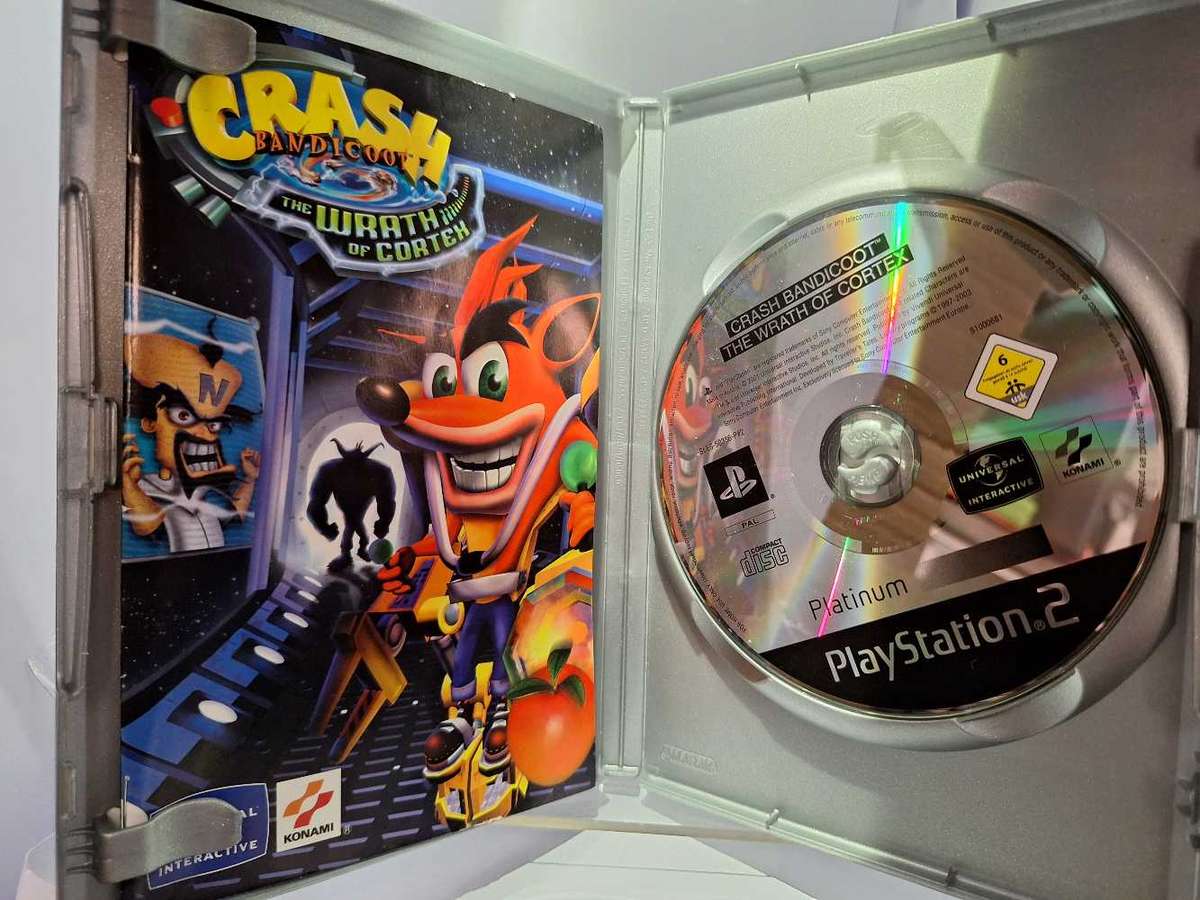 Crash Bandicoot: The Wrath of Cortex - Platinum (PS2)