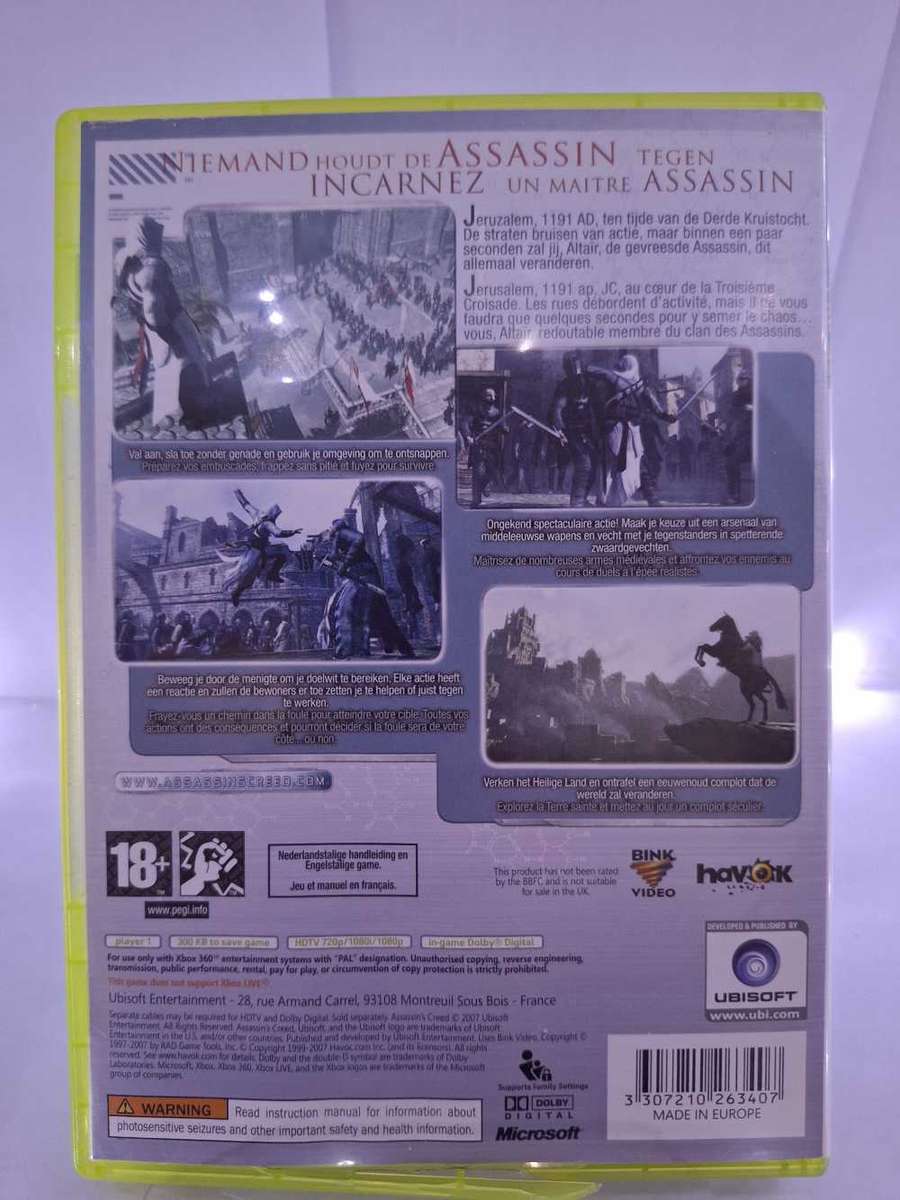 Assassin`s Creed (XBOX 360)