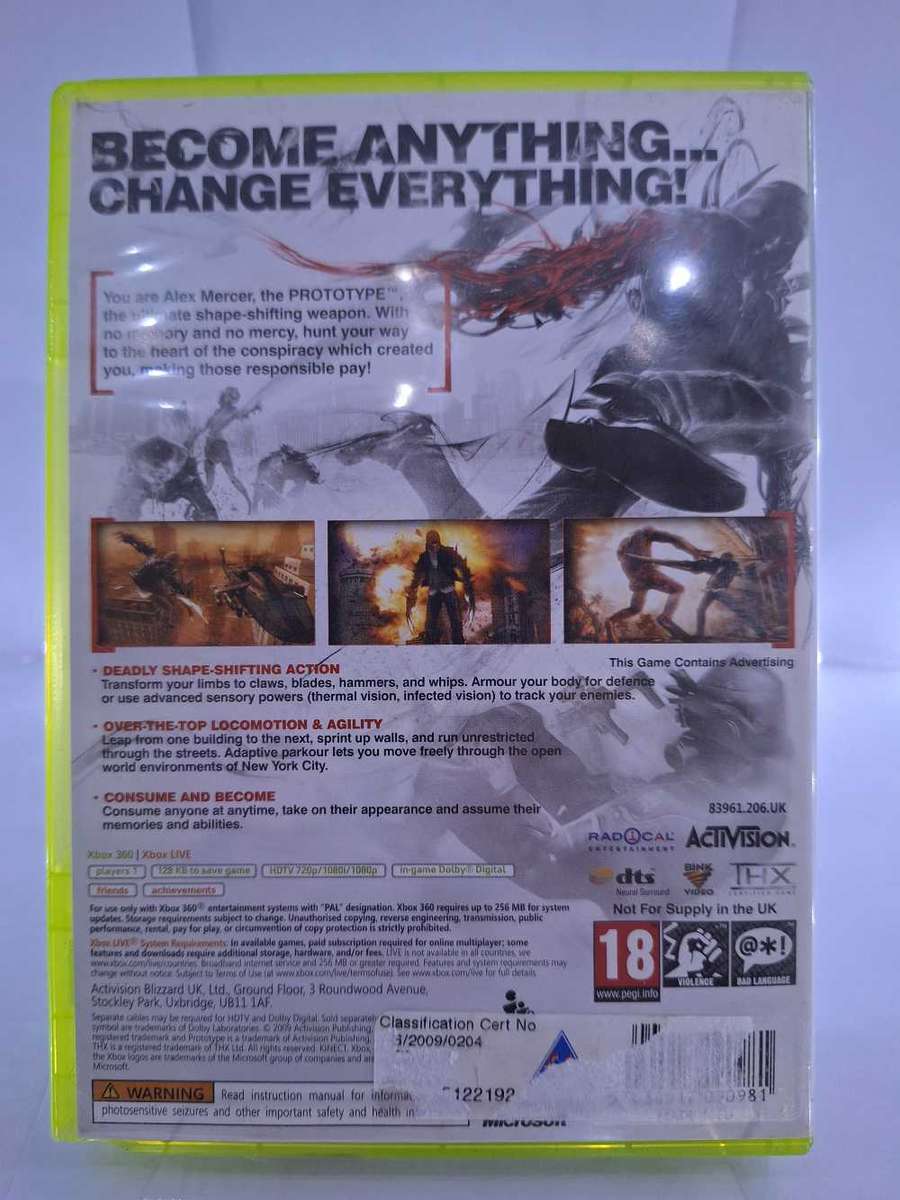 Prototype - Classics (XBOX 360)