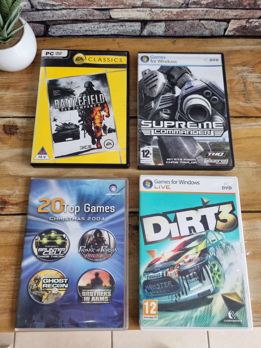 7x Immaculate P.C Games (collectors A list titles)