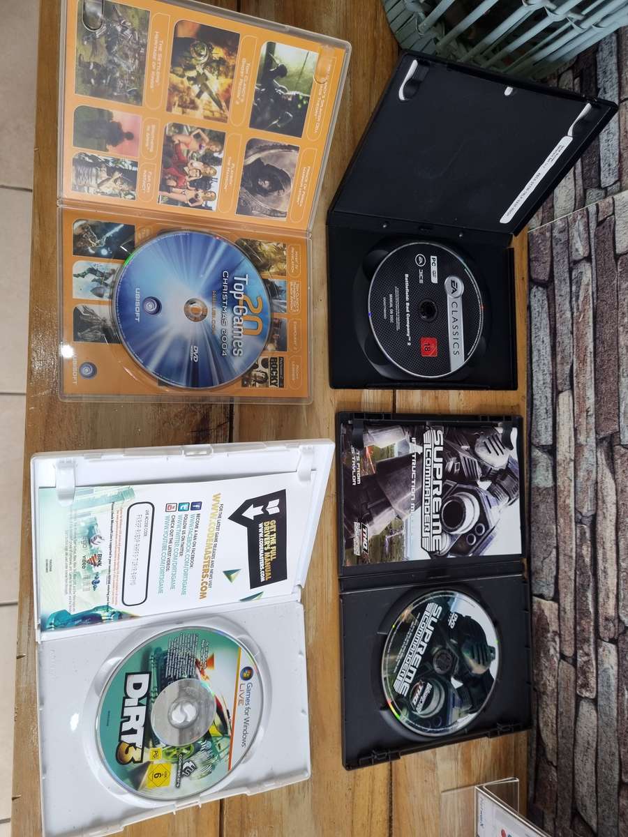 7x Immaculate P.C Games (collectors A list titles)