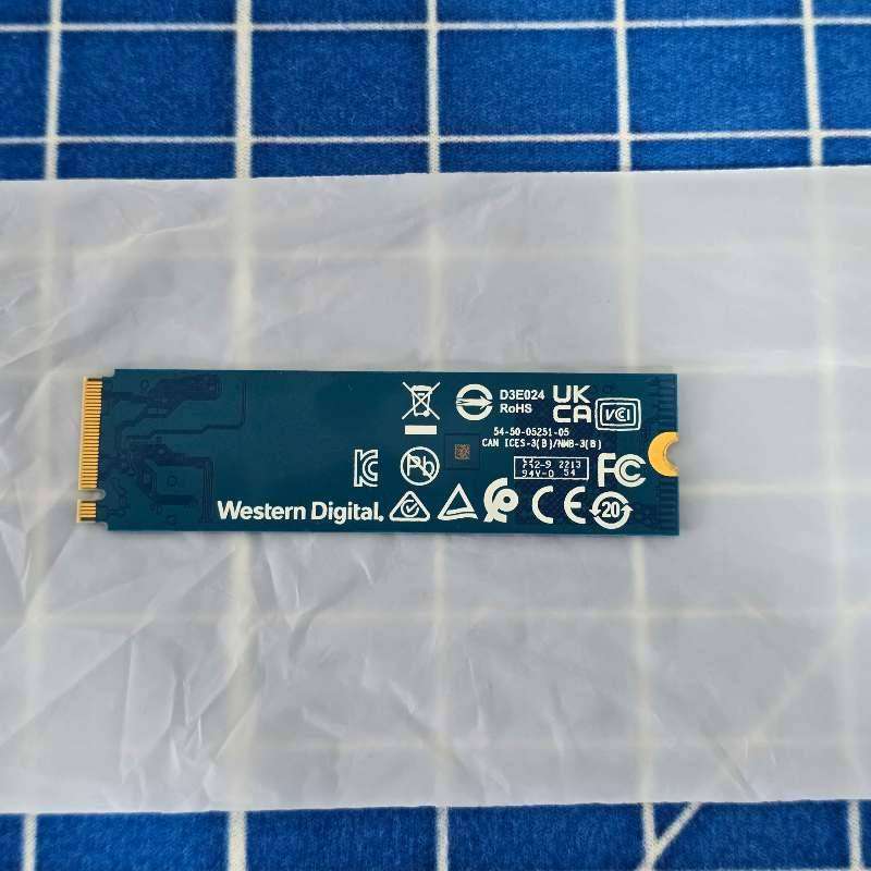 Western Digital 512GB M.2 PCIe Gen3x4 NVMe SSD