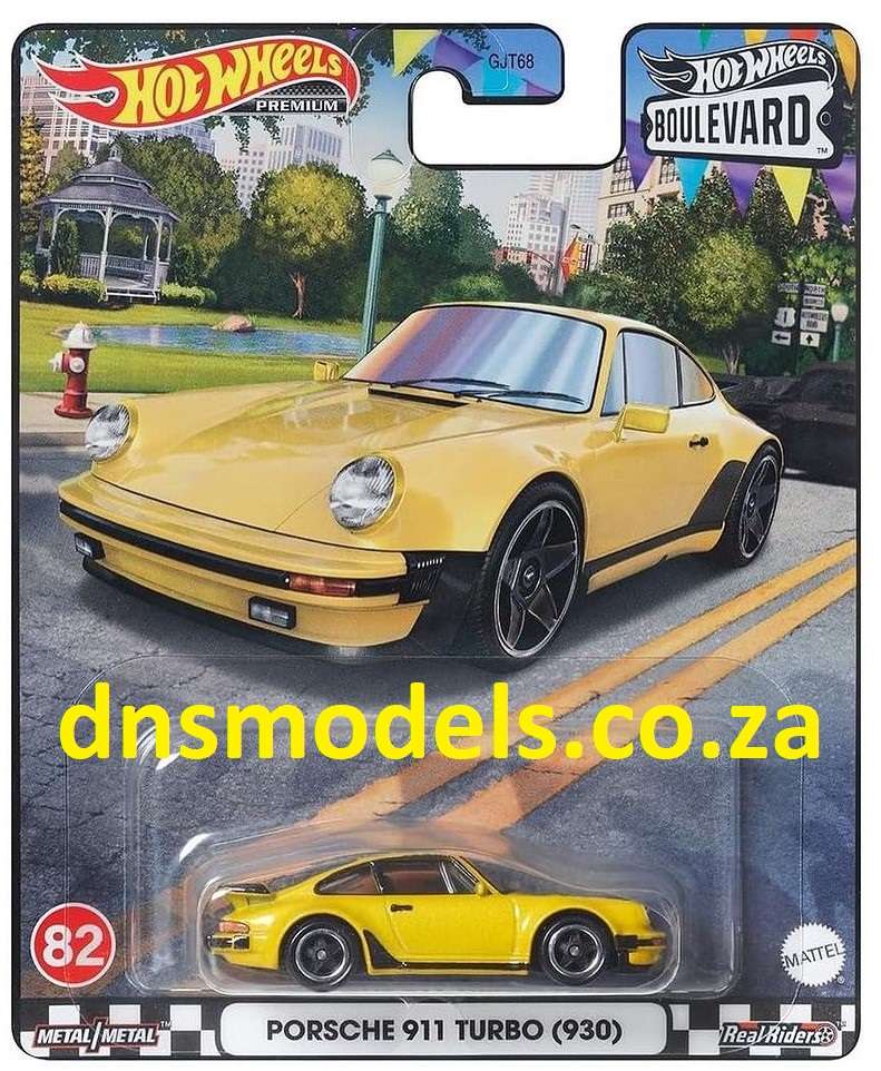 HOT WHEELS PREMIUM "BOULEVARD" PORSCHE 911 TURBO (930)