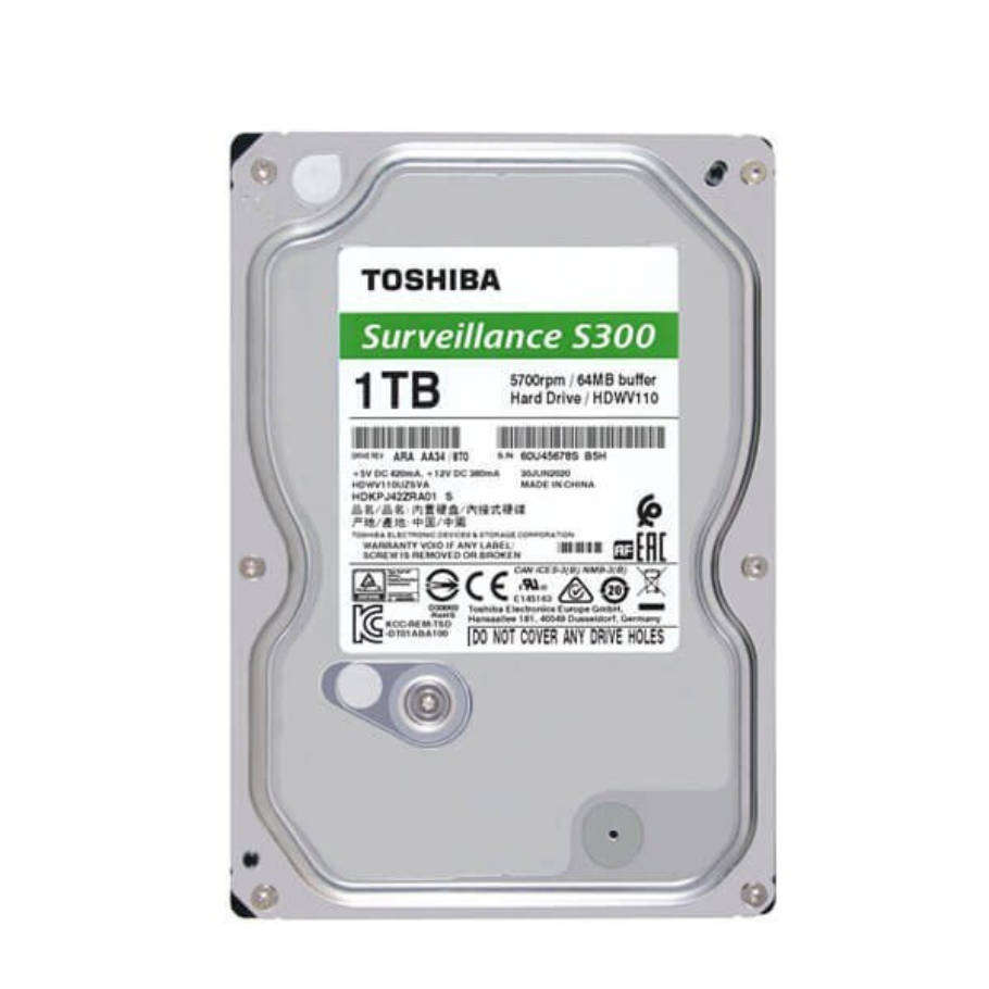 Toshiba Surveillance S300 1TB Hard Drive