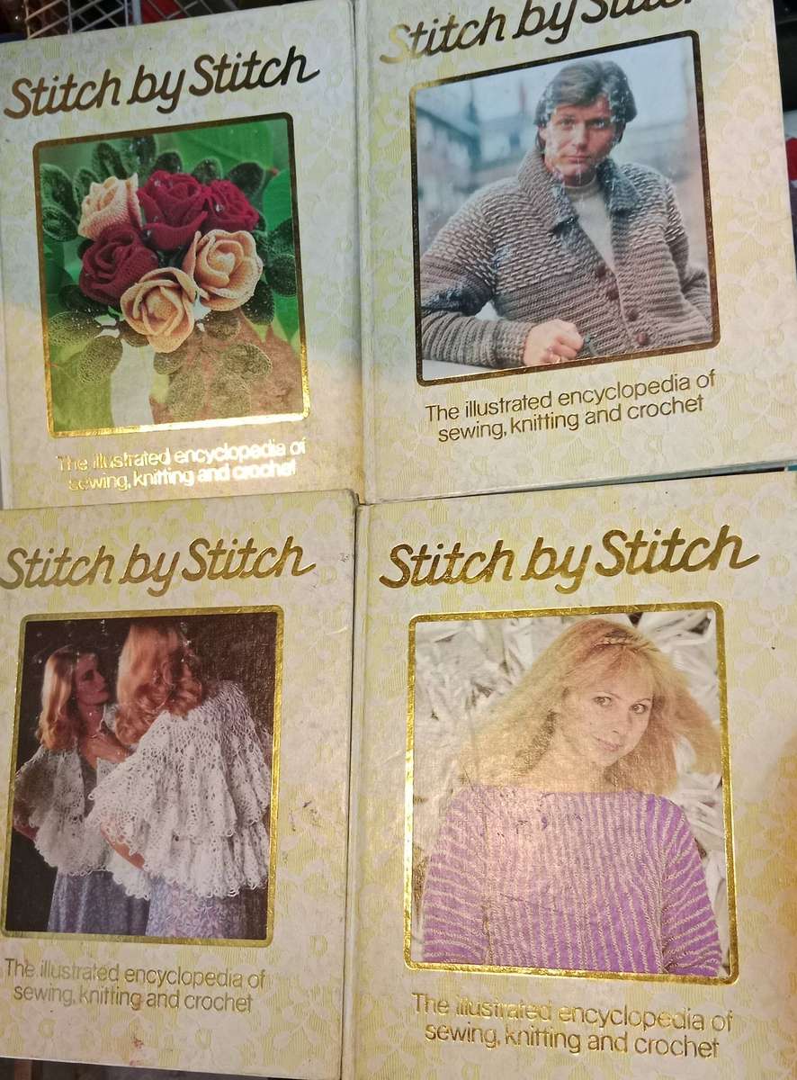 Stitch by stitch 20 volume illustrated encyclopaedia of Sewing,Knitting & Crocheting