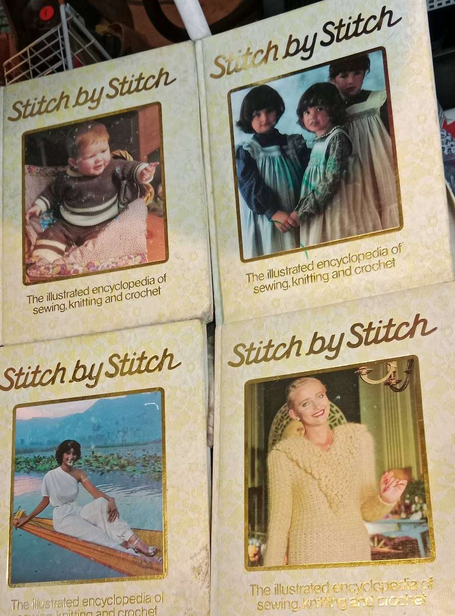 Stitch by stitch 20 volume illustrated encyclopaedia of Sewing,Knitting & Crocheting