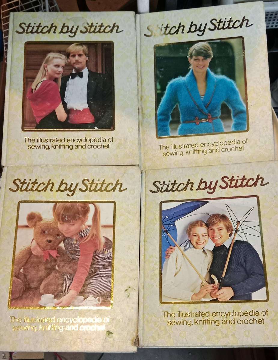 Stitch by stitch 20 volume illustrated encyclopaedia of Sewing,Knitting & Crocheting