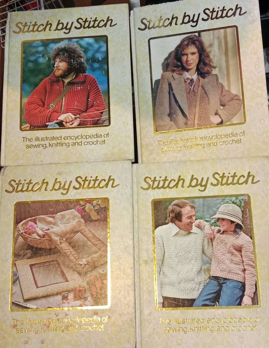 Stitch by stitch 20 volume illustrated encyclopaedia of Sewing,Knitting & Crocheting