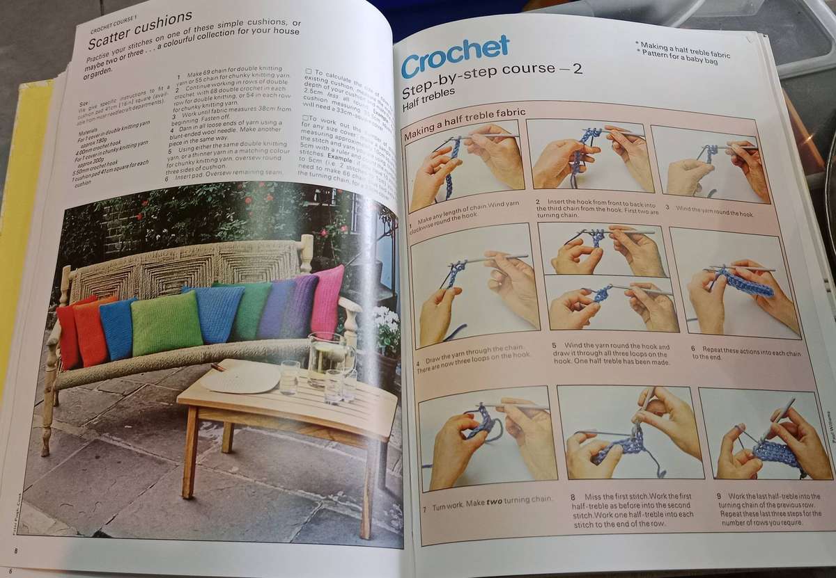 Stitch by stitch 20 volume illustrated encyclopaedia of Sewing,Knitting & Crocheting