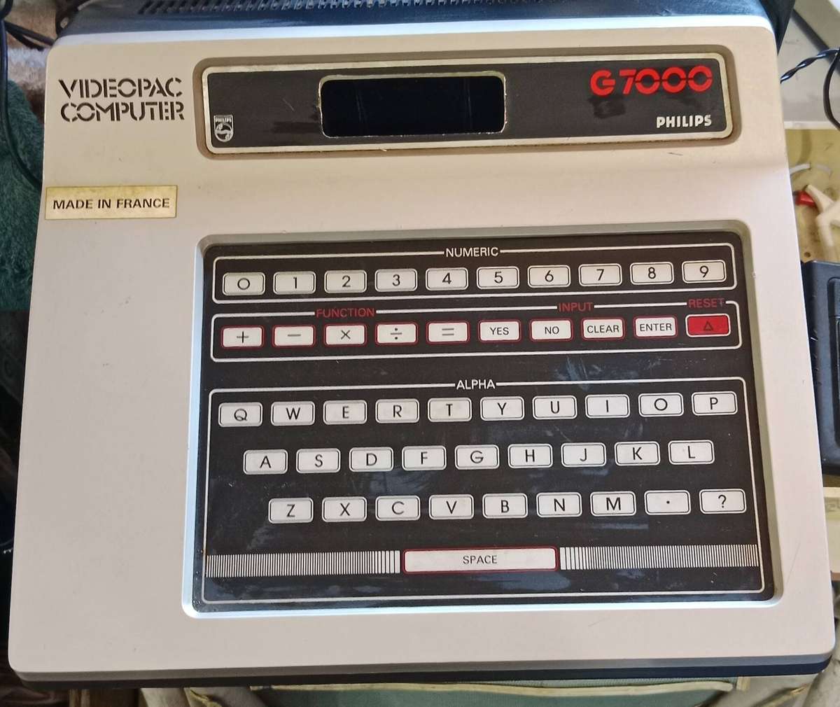 PHILIPS VIDEOPAC G7000 VINTAGE COMPUTER & GAME CONSOLE
