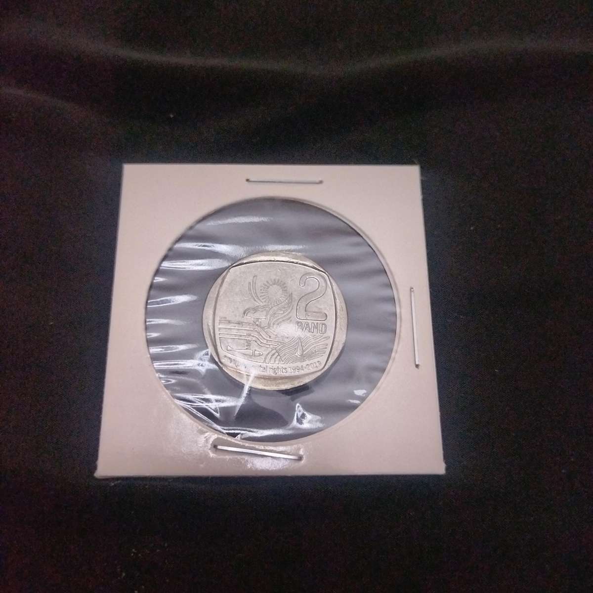 9 South African circulated Commemorative R2 coins in fine to very fine condition