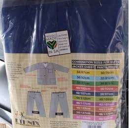 Continental 2 piece work-suit uniform 36/92 top + 32/81 pants