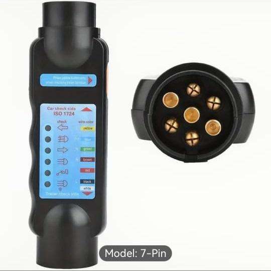 7 Pin Trailer & vehicle wiring tester and verifier 12 volt